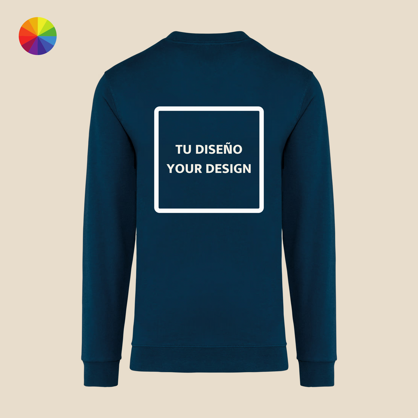 Basic hoodie "Creative way by IsART" (Click on "all details")