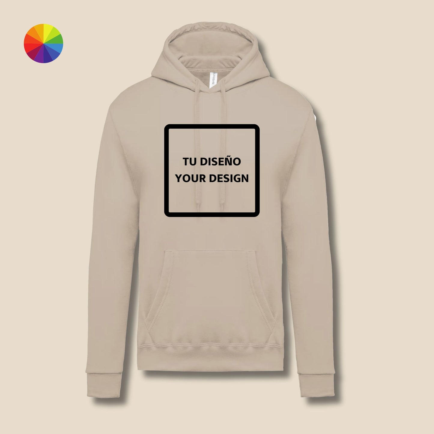 Basic hoodie "Creative way by IsART" (Click on "all details") 