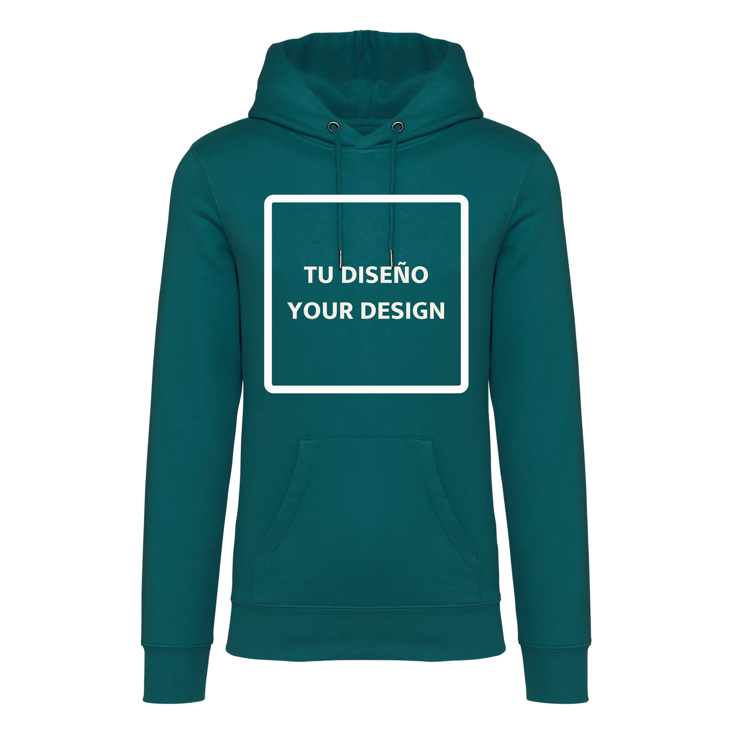 Premium Hooded Sweatshirt "Creative way by IsArt" (Click on "all details") 