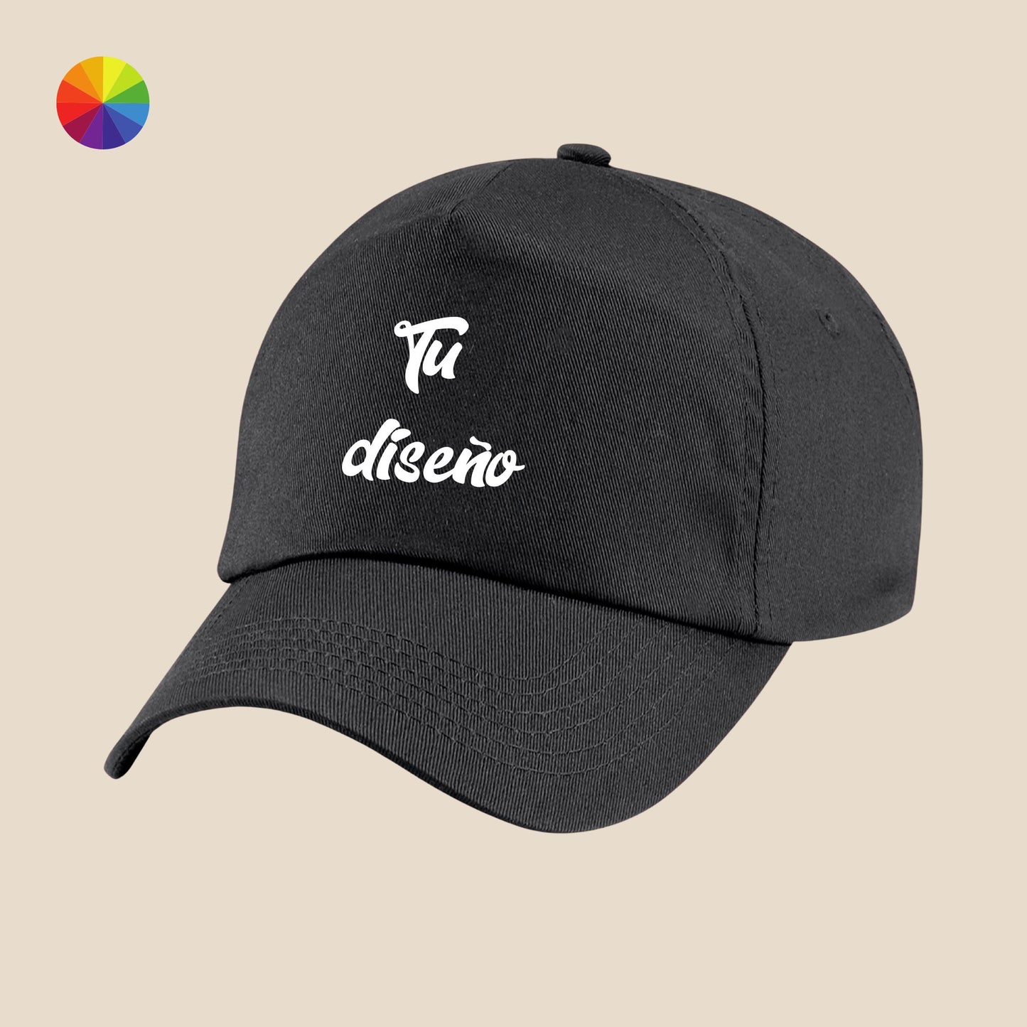Personalized cap "Creative way by IsART" (Click on "All details")